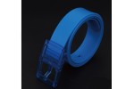 Silicone belts unisex Blue