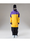 Tall freeski hoodie yellow-purple