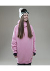 Tall freeski hoodie ninja II pink