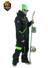 Men's one piece ski suit TIGON mod. SMART-BLACK