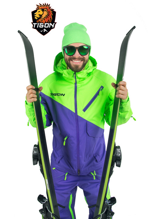 Men's one piece ski suit TIGON mod. SMART-410