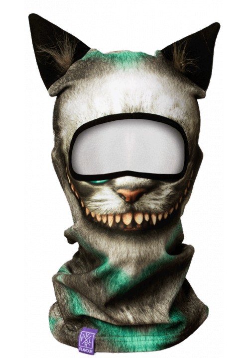 Forkortelse hjerne Migration Full face ski mask Cheeshire cat by Primo