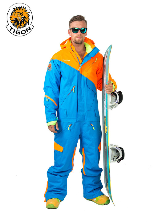 Buy men's one piece ski suit (jumpsuit, onesie) SMART 318 by Tigon