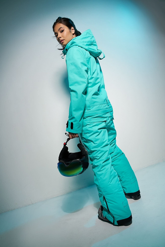 Women's one piece ski suit TWIN ONE COLOR KN1105/21 - Webshop Snow ...