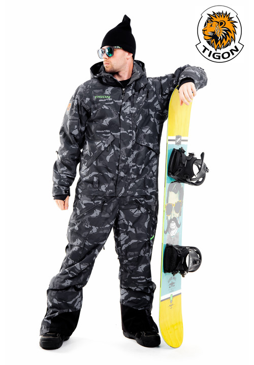 Men's one piece ski suit GRIZZLY - Webshop Snow-point.com. One piece ...