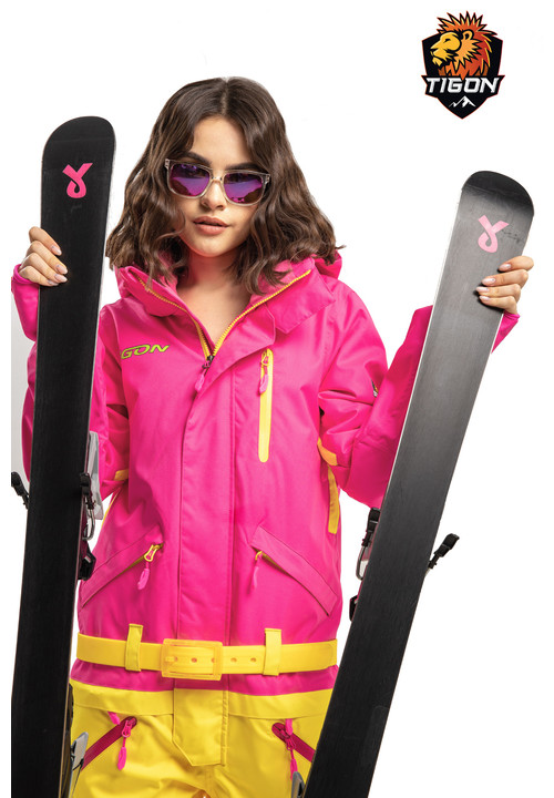 Womens one piece ski suit TIGON mod. FLASH STAR