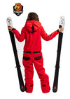 Womens one piece ski suit TIGON mod. RED STAR